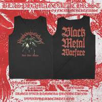 Image 4 of Blasphamagoatachrist - Black Metal Warfare TANK TOP