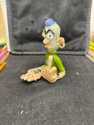 Image of ‘Fuck You,Pay Me’ Solid glass sculpture