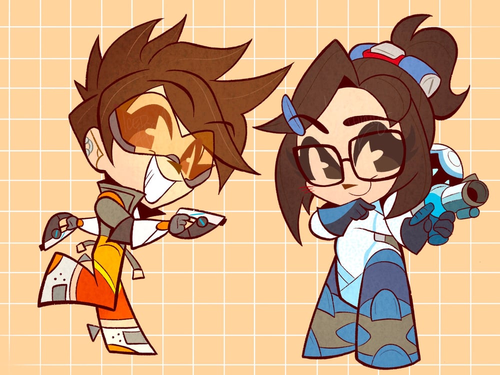 Image of OW DPS STICKERS