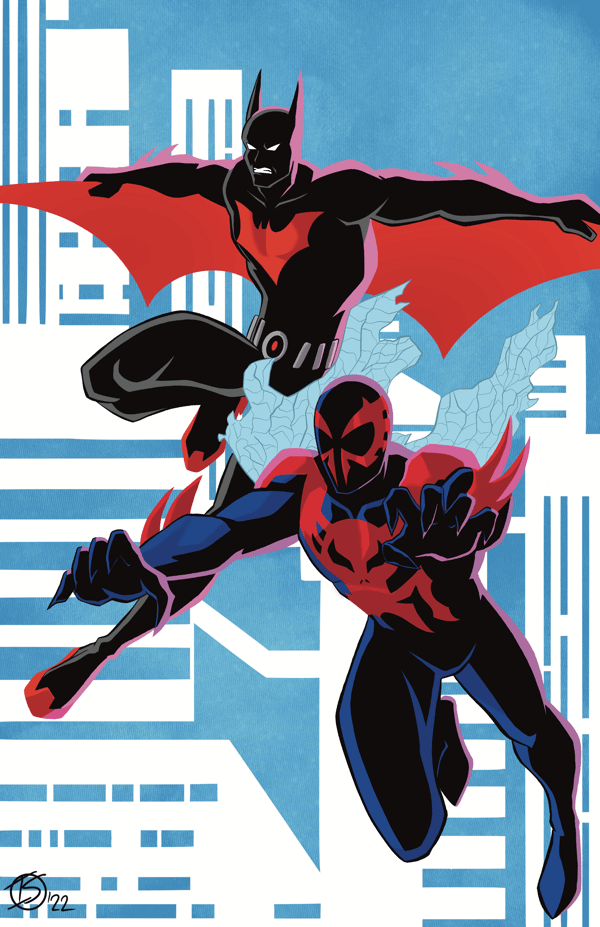 Image of Batman Beyond/Spider-Man 2099 Crossover