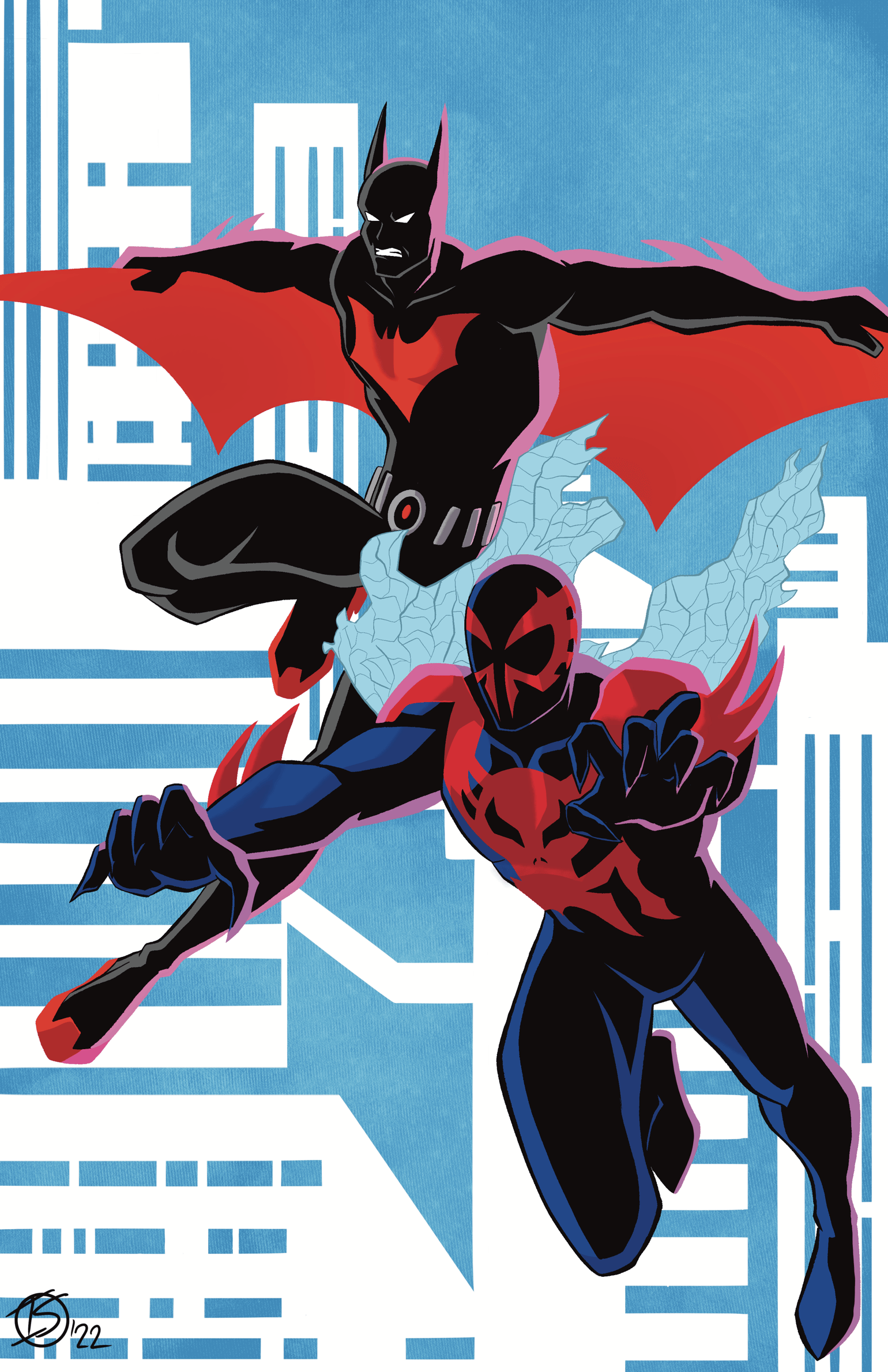 Image of Batman Beyond/Spider-Man 2099 Crossover 