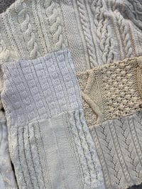 Image 8 of Talking About The Abstraction Patchwork Multi-Knit Sweater