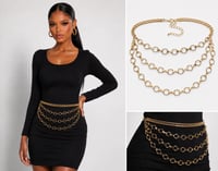 Layered Chain Belt