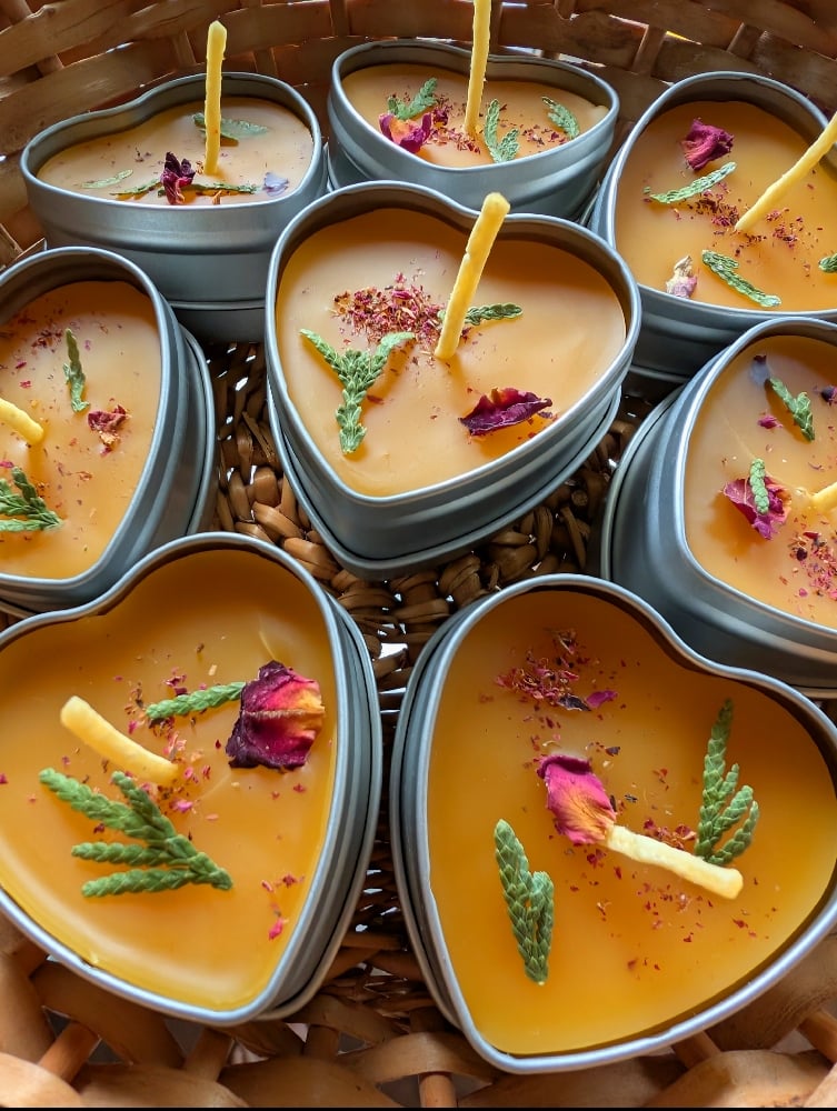 Image of Rose Cedar Tealights