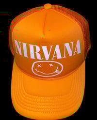Image 2 of Nirvana trucker hat