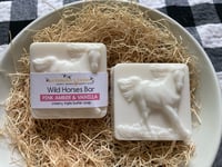 Image 1 of Wild Horses Creamy Butter Body Bar- Pink Amber & Vanilla