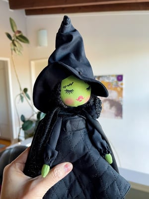 Image of Elphaba Inspired Small Art doll