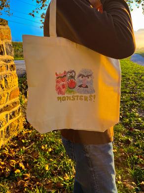 5 Little Monsters: Mandala Elephant Tote Bag