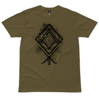 Image 1 of Blk "Veil of Becoming" Tee