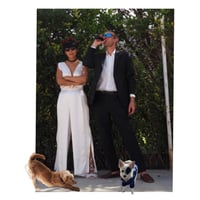 Image 2 of TINY PORTRAIT, hand embroidered