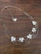 Image of Art Nouveau/Edwardian Ivy Leaf Draped Chain Statement Necklace