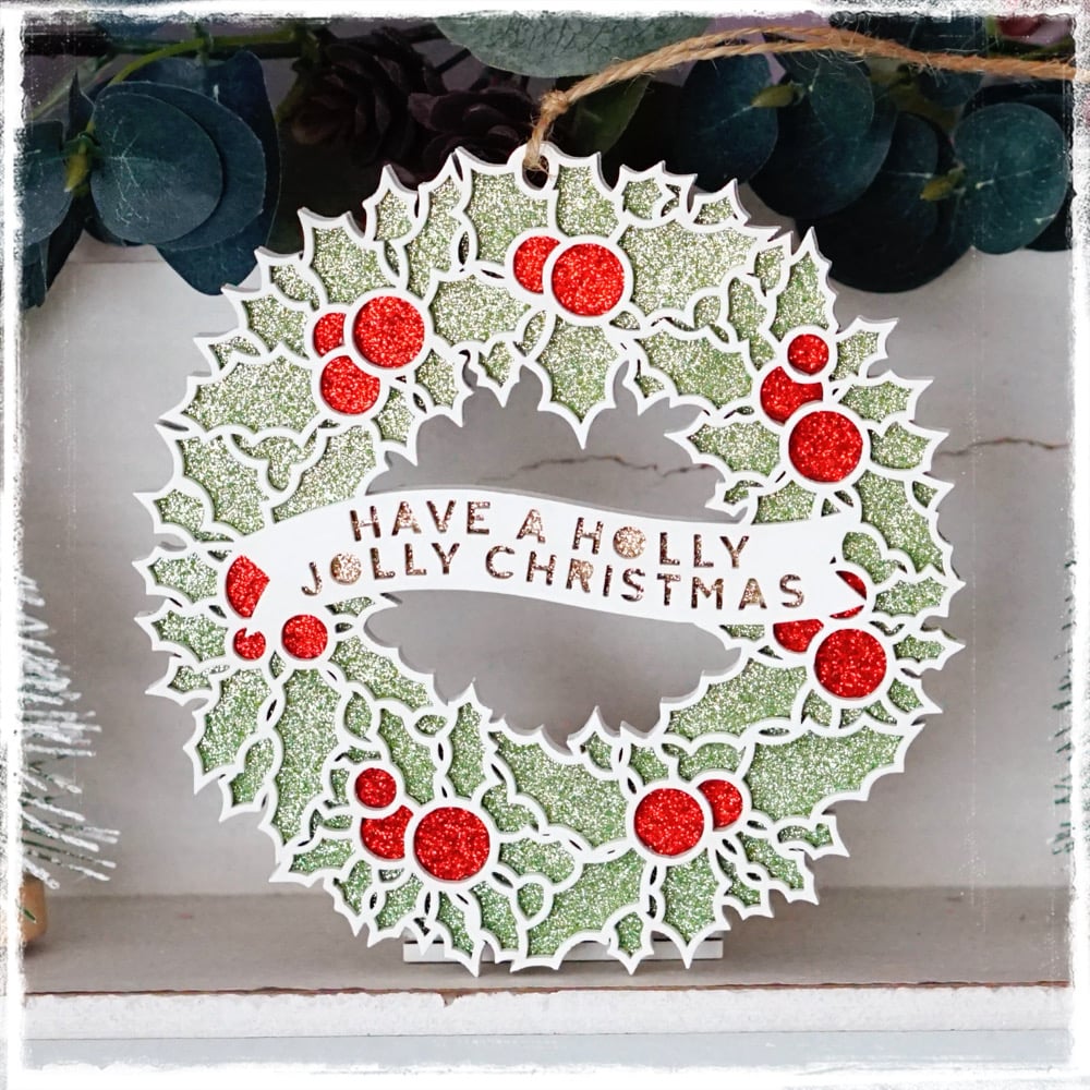 Image of PREORDER Holly Jolly Wreath