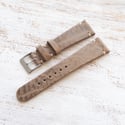 20mm Classic Two Stitch Strap  - Missouri Grigio