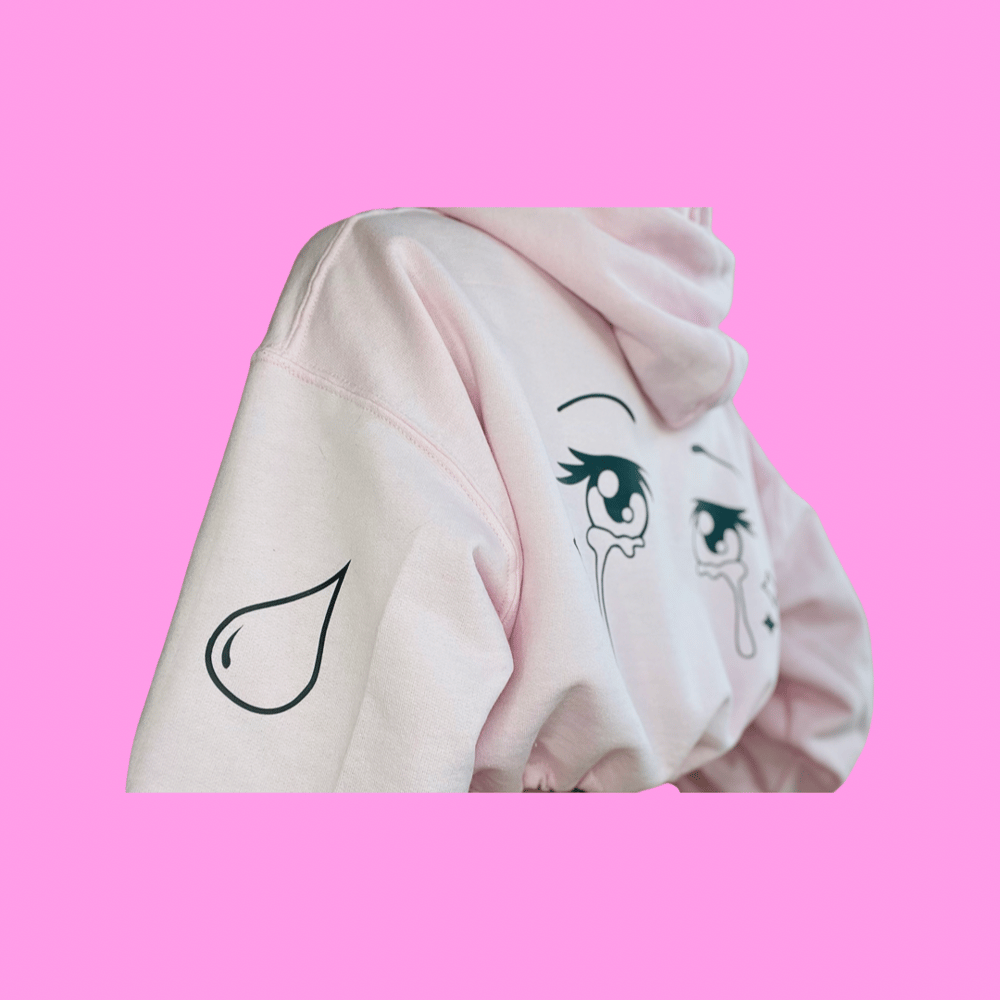 Image of Sad Girl Hoodie (pink)