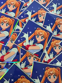 Image 1 of Moonie Rainbow Sticker 