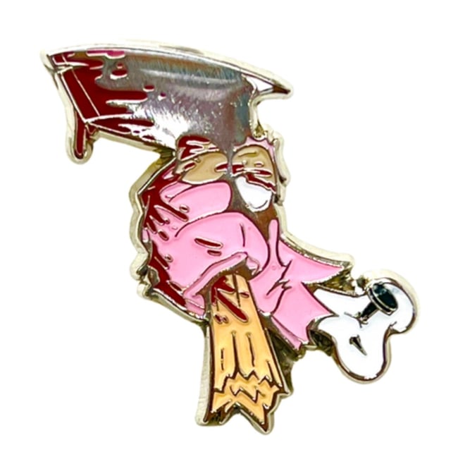 Bad To The Bone Slasher Pin - Kimberly