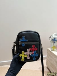 Chrome heartsss crossbody