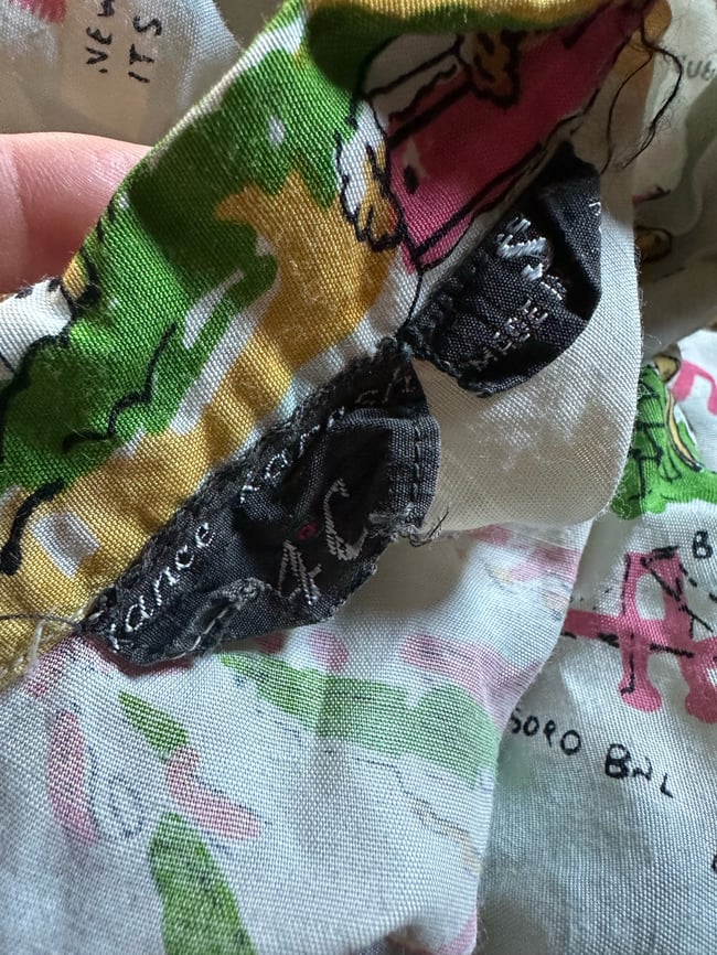 70s New York City blouse