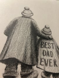 Image 2 of ‘Best Dad’ (Original Drawing)
