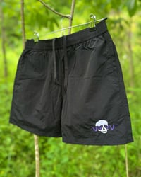 Image 1 of Black “Drug Thru The Mud” Swim Shorts