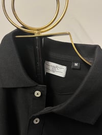 Image 5 of HANDSHAKE POLO BLACK