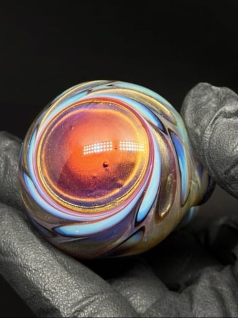 Blue Amber Purple Chrome Top Image 2