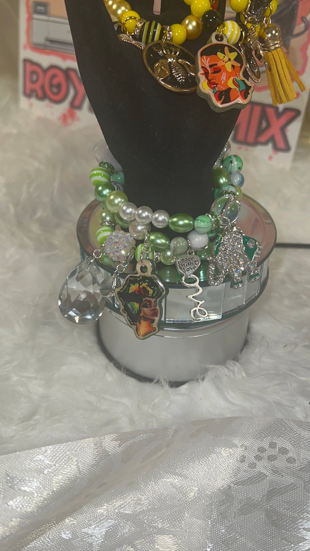 Image of Stacked charm bracelet 