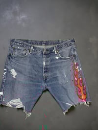 Image 1 of Vintage Flame Shorts M01