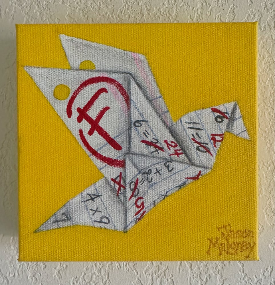 “Flight Risk” Painting on Canvas!