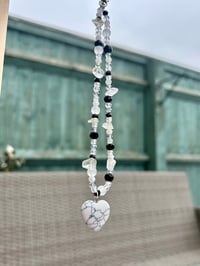Image 3 of Monochrome Quartz Phone Charm