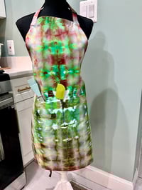 Psychedelic Chef Green Apron 