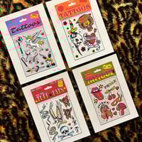 Image 1 of Temporary Tattoo Prints - A5