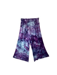 Image 3 of L Woven Summer Set in Purple Haze Watercolor Ice Dye