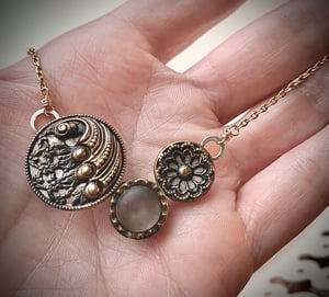 Image of "Scroll" Statement Necklace