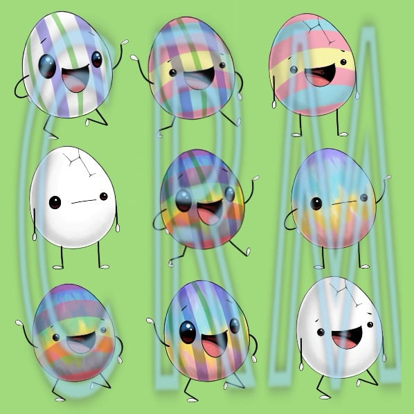 Image of CRM Easter Eggs Tubes