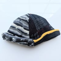 Image 5 of Shallow Fit Upcycled Reversible Beanie–3