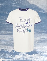 Love and Rage Ringer Tee