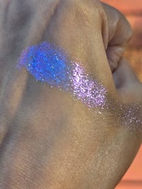 Image 8 of Heaven's Night Holochrome Holographic Glitter Eyeshadow