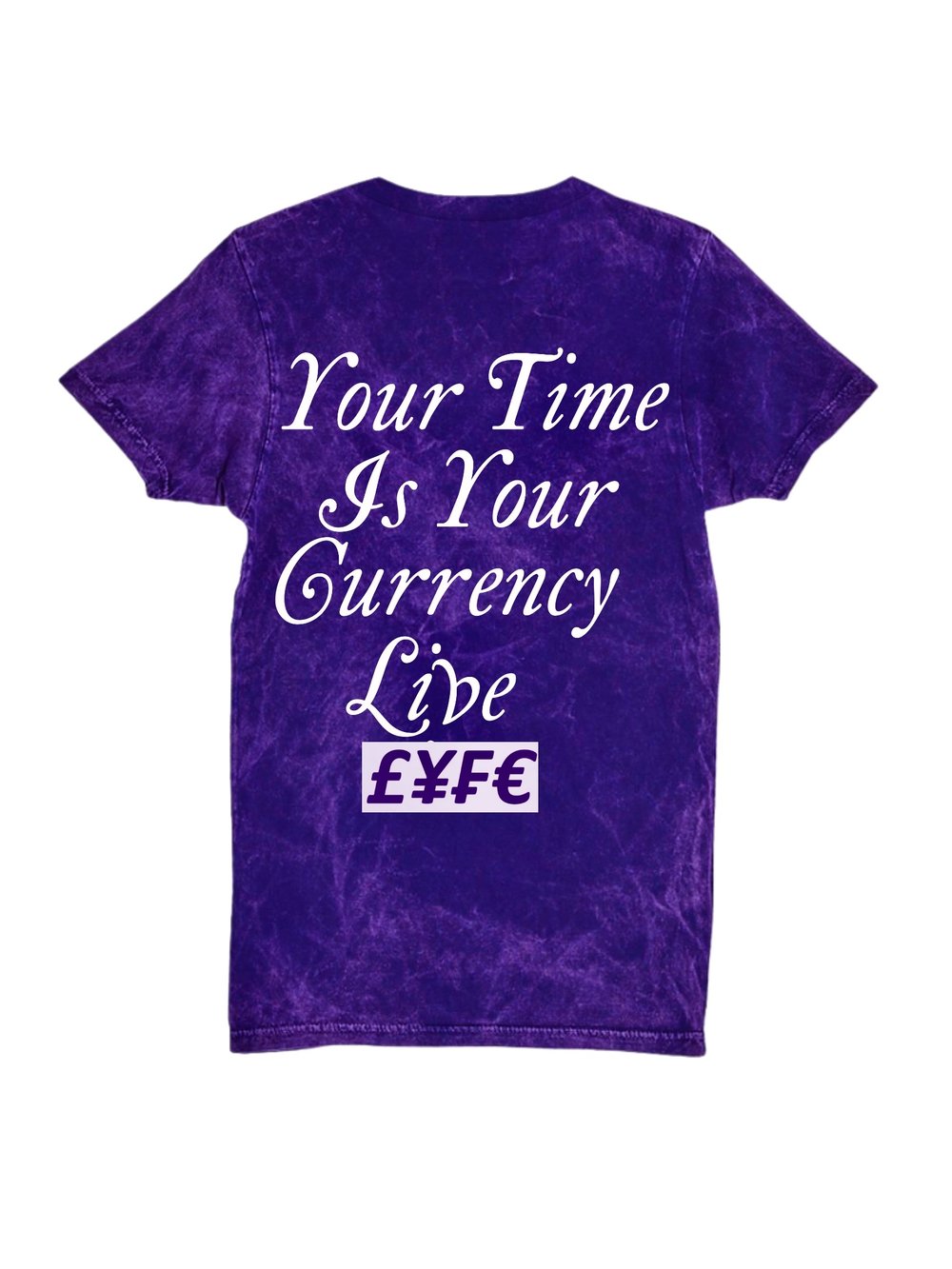 Black Crown LYFE (Your Time Is Your Currency Tee )