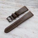 20mm Classic Olive Brown Strap