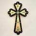 Image of Cosmic Cross Black/Gold leaf 