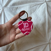 Image 2 of 1D 4ever keychain