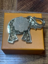 Image 2 of Luxury Stone Elephant Brooch