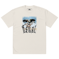 Image 1 of OVERSIZED FADED SECRETARY BIRD TEE