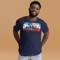 Image 12 of Troops Flag Protect Unisex t-shirt