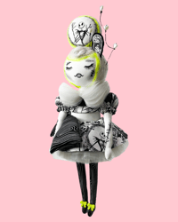 Image 2 of RESERVED MEDIUM SPOOKY ART DOLL 