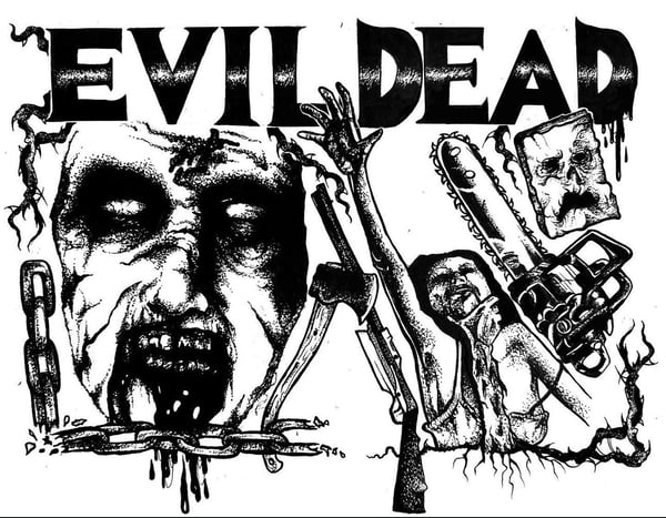 Image of Evil Dead print 