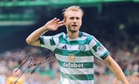 Signed Benjamin Nygren Celtic FC 12x8 /A4