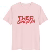 Thor Simonsen Unisex organic cotton t-shirt (pink)