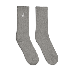 Image of Iron Legion Rune Embroidered socks